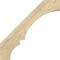 Ekena Millwork 4"W x 24"D x 24"H Balboa Rough Sawn Knee Brace, Douglas Fir BRC04X24X24BOA00RDF - alternate 2